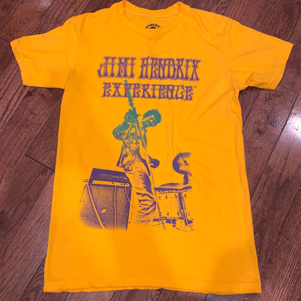 Authentic Women’s Hendrix‎ Graphic Yellow T-Shirt S